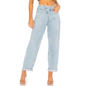 AGOLDE Criss Cross Upsized Jean in Suburbia